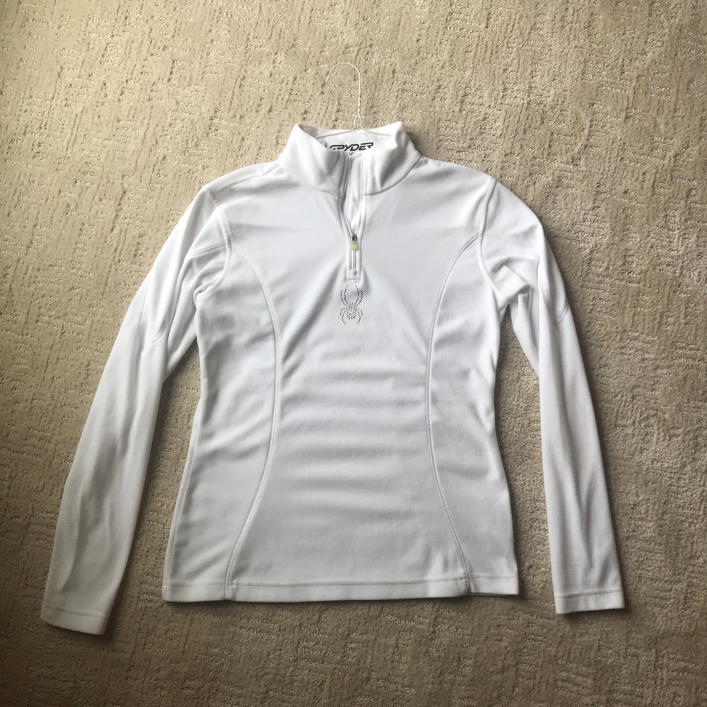 White Spyder Pullover